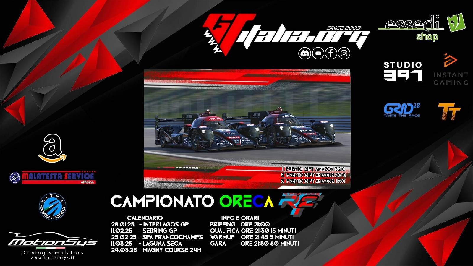 Campionato Oreca 07 LMP2